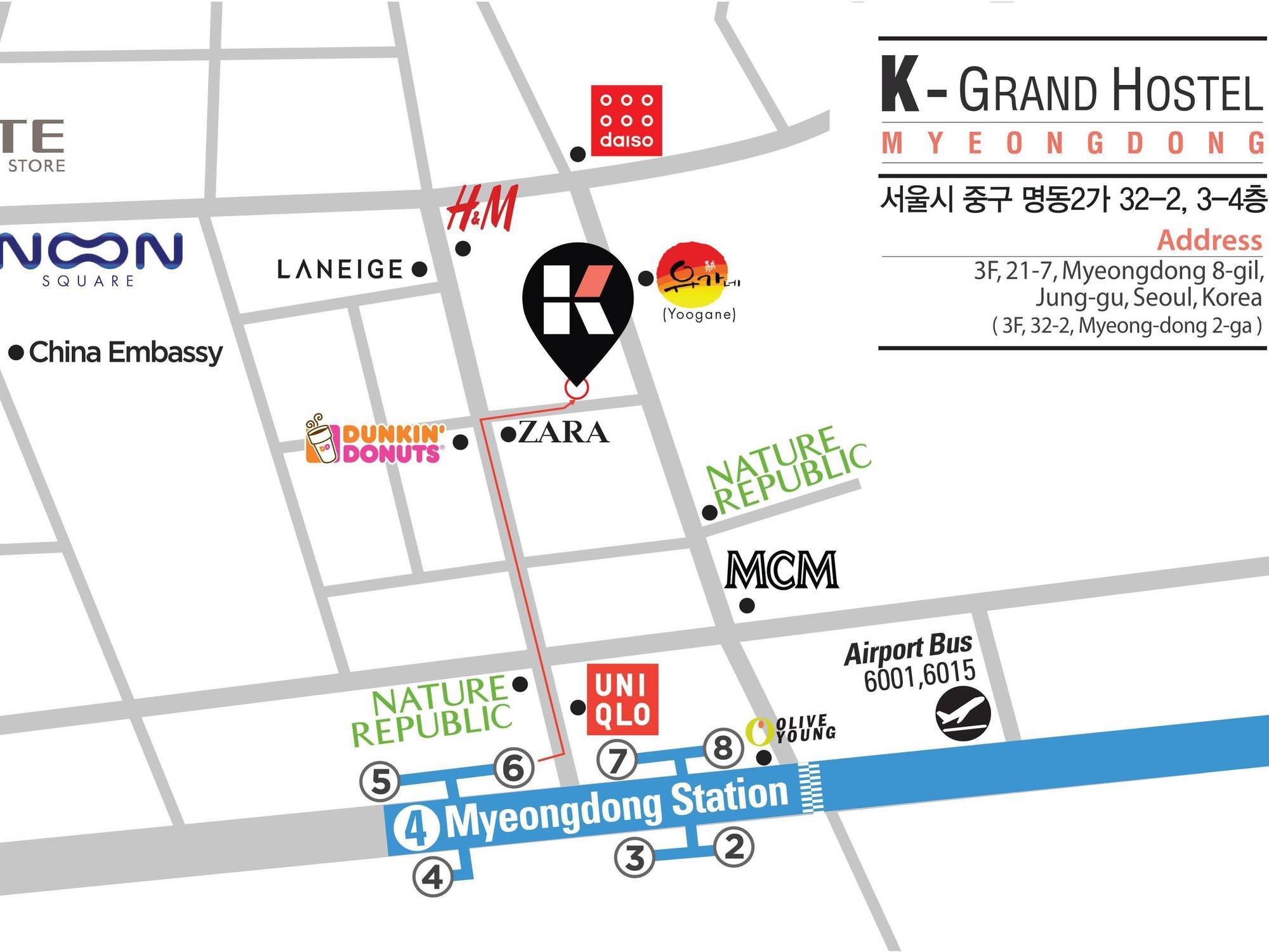 סיאול Oyo Hostel Myeongdong 1 מראה חיצוני תמונה